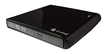 Irvine Ultra-Slim Portable DVD Writer