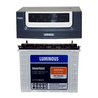 Luminous Eco Volt 1050 Home UPS (With ILTT 24060 Battery)