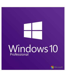 Microsoft Windows 10 Pro 32/64 Bit 1 PC Lifetime Operating System (Key)