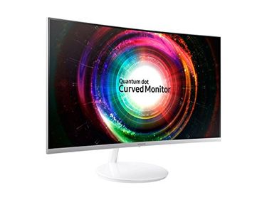 Samsung (LC27H711QEWXXL) 27 Inch QLED Curved Monitor