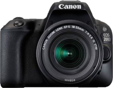 Canon EOS 200D DSLR (with EF-S18-55 IS STM & EF-S 55-250mm IS II Lens )