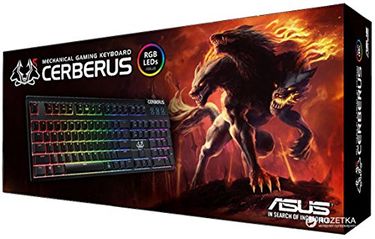 Asus Cerberus RGB LED Backlit Mechanical Gaming Keyboard