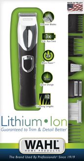 Wahl 09854-624 Lithium Ion Shaver and Trimmer