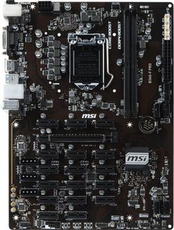 MSI B360-F PRO DDR4 Mining Motherboard
