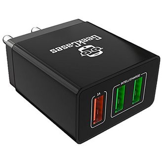 GeekCases ZipCube 3.4A 3 Port USB Wall Charger