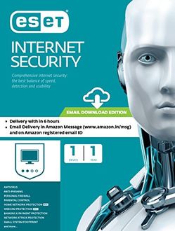 Eset Internet Security 1 PC 1 Year Antivirus (Key Only)