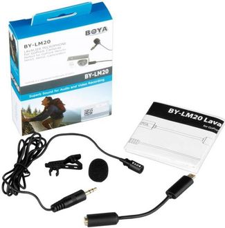 Boya (BY-LM20) Lavalier Microphone