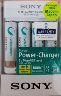 Sony (BCG34HHU4K) Battery Charger