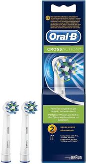 Oral-B Cross Action Replacement Brush heads (Pack of 2)