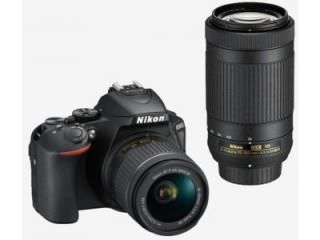 Nikon D5600 DSLR Camera (AF-P DX 18-55mm f/3.5-f/5.6G VR and AF-P DX 70-300mm f/4.5-f/6.3G ED VR Dual Kit Lens)