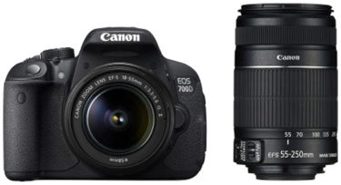 Canon EOS 700D DSLR Camera (EF-S 18-55mm f/3.5-f/5.6 IS STM Kit Lens)