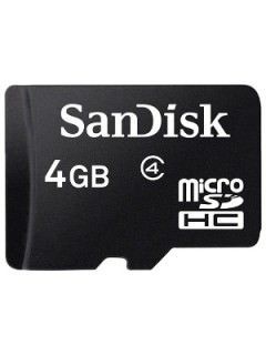 SanDisk SDSDQ-004G 4GB Class 4 MicroSDHC Memory Card