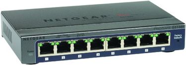Netgear Prosafe Plus 8-Port Gigabit Ethernet GS108E Network Switch